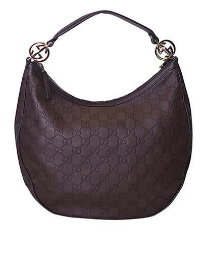 Medium GG Twins Hobo, front view